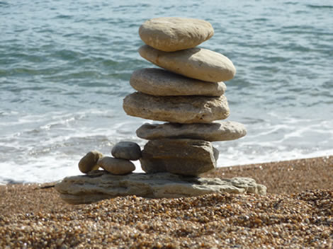 Stones on Beach